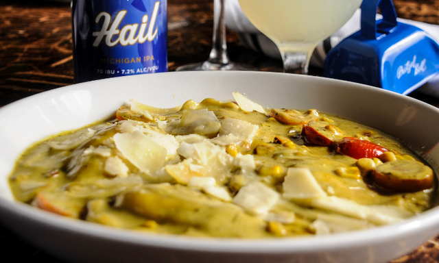 Mama Mucci's Lobster Ravioli.