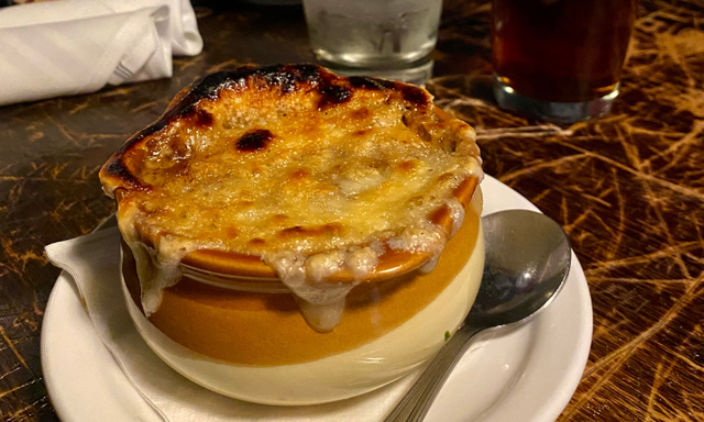 French Onion Soup.